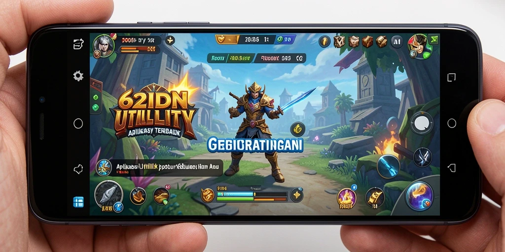 Tampilan antarmuka aplikasi 62IDN yang intuitif dan modern.