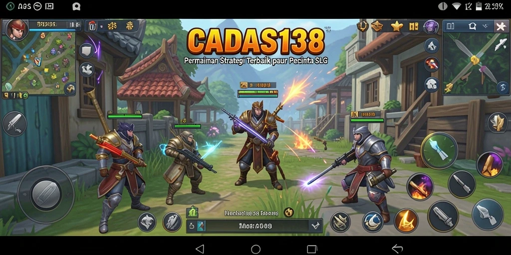 Tampilan gameplay menarik dari CADAS138 yang memukau.
