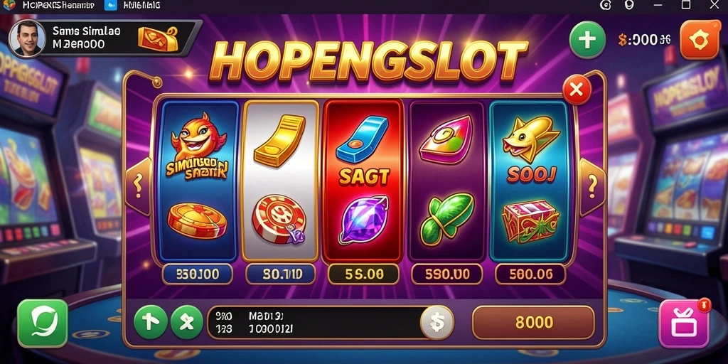 Tampilan menarik dari gameplay HOPENGSLOT yang mendebarkan.