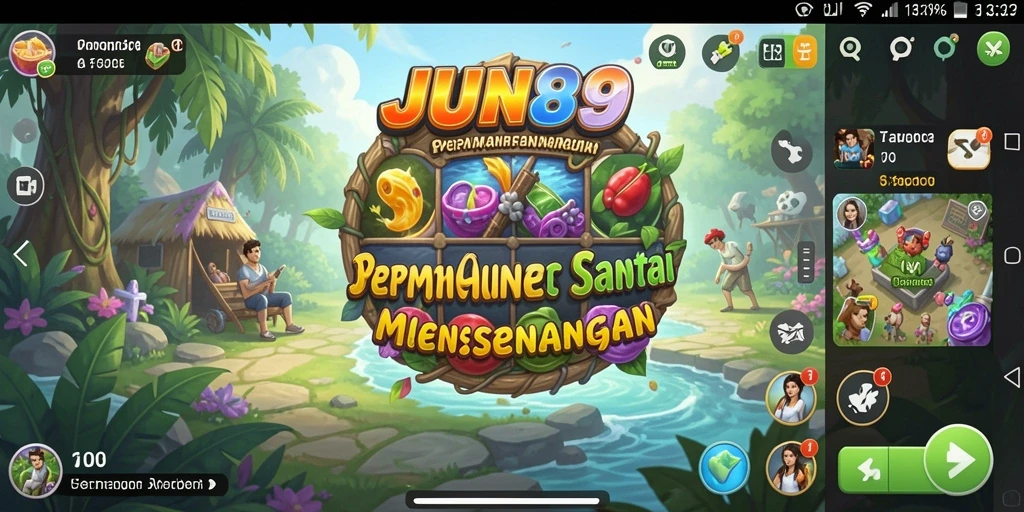 Tampilan gameplay JUN88 yang seru dan interaktif.