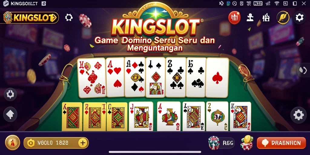 Tampilan gameplay KINGSLOT yang menarik dan seru.