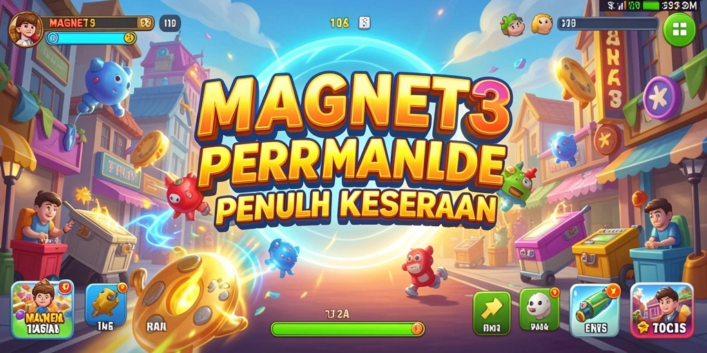 Tampilkan gameplay seru dari MAGNET33 dengan grafis menarik.