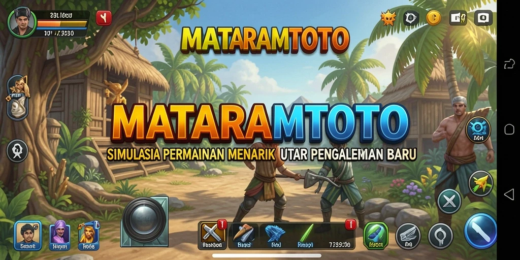 Tangkapan layar utama gameplay <strong>MATARAMTOTO</strong> yang menunjukkan interaksi simulasi yang menarik.