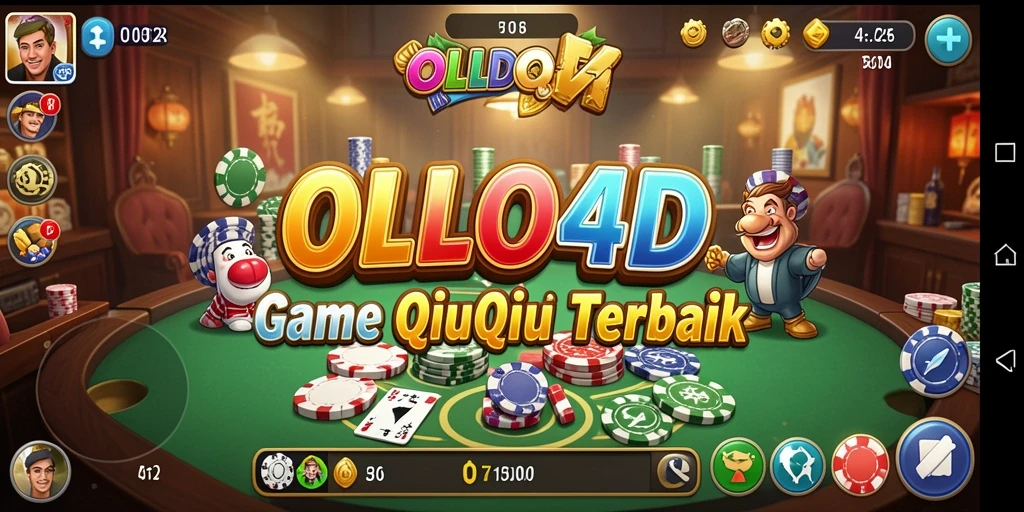 Screenshot OLLO4D menampilkan pemain bersaing dalam QiuQiu.