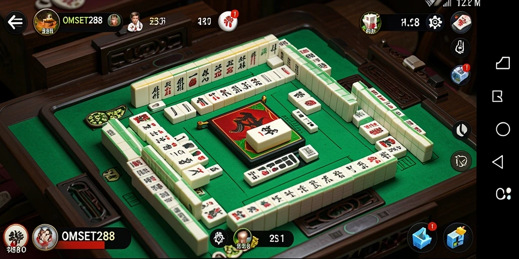 Tampilan gameplay seru dari OMSET288 yang menyenangkan.