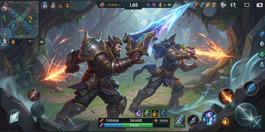 Screenshot gameplay R6R6 yang penuh aksi dan strategi.
