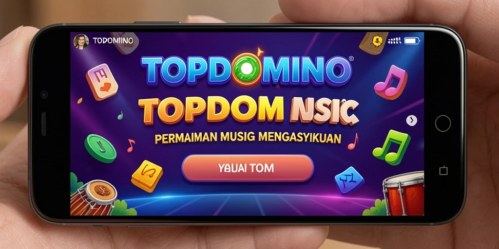 Gameplay seru dari TOPDOMINO dengan musik yang mengasyikkan.